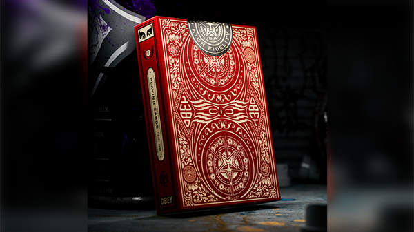 Obey Red Edition Playing Cards