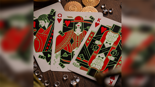 The Gentleman Thief Playing Cards by Giovanni Meroni