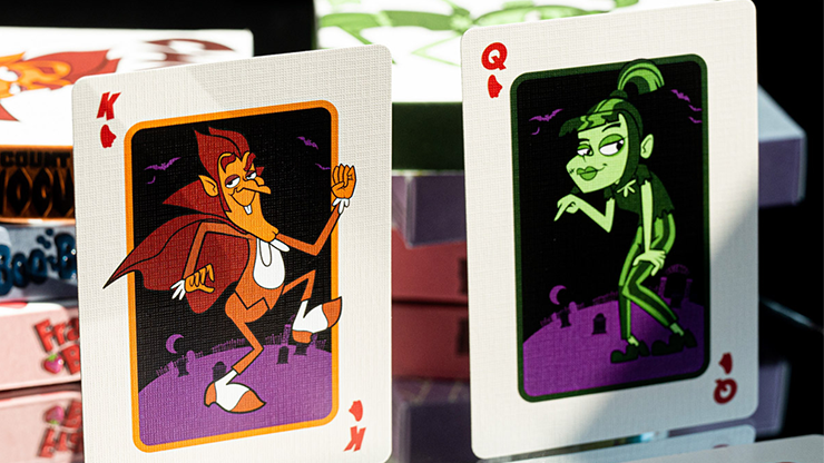 OOLA and SALACIOUS CRUMB サイン入り　おまけ付き Monster Cereals Count Chocula ™ Playing Cards – Card-Addiction.com