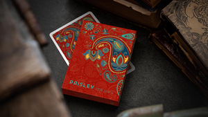 Plastic Paisley Poker Playing Cards