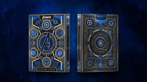 Avengers: Blue Edition Playing Cards