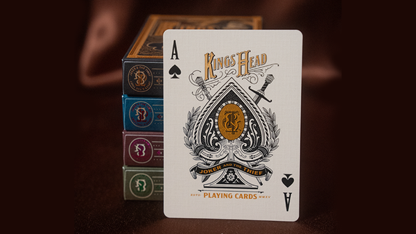 Kings Head Playing Cards by Joker and the Thief