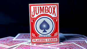 Jumbox Marked Deck (Red) Playing Cards by Magic Dream