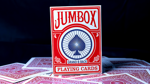 Jumbox Marked Deck (Red) Playing Cards by Magic Dream