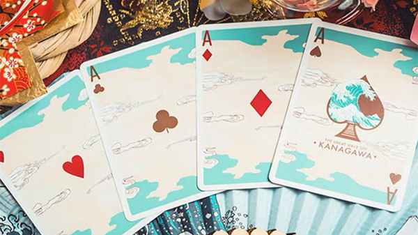 The Great Wave Off Kanagawa V3 Playing Cards