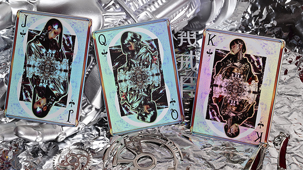 Robo-Geisha Playing Cards by Evokad