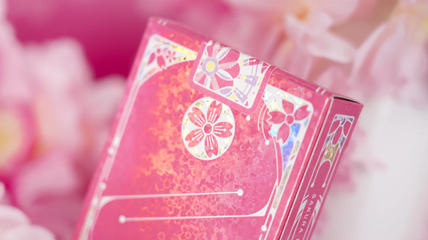 Sakura Pink Playing Cards