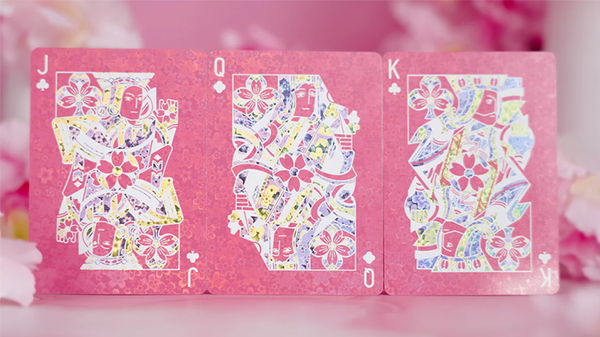 Sakura Pink Playing Cards
