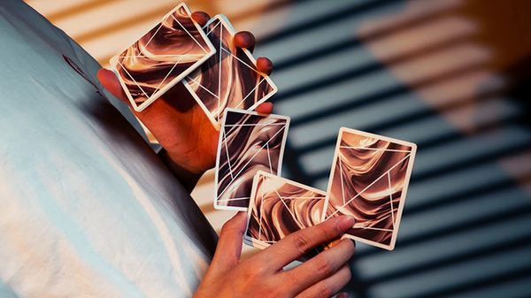 Flexible Mocha Mousse Playing Cards