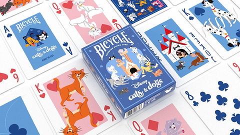 Bicycle Disney Cats and Dogs Playing Cards