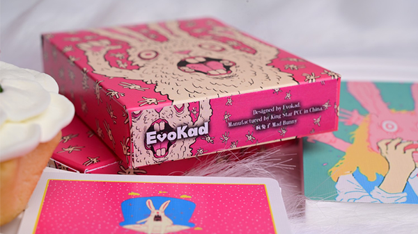 Mad Bunny Playing Cards Deck by Evokad