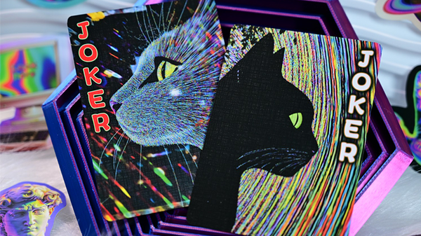 Radio Cat V1 Playing Cards Deck by Evokad