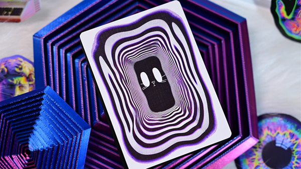 Radio Cat V1 Playing Cards Deck by Evokad