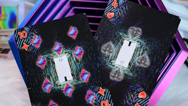 Radio Cat V1 Playing Cards Deck by Evokad