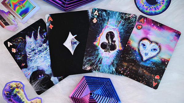 Radio Cat V1 Playing Cards Deck by Evokad