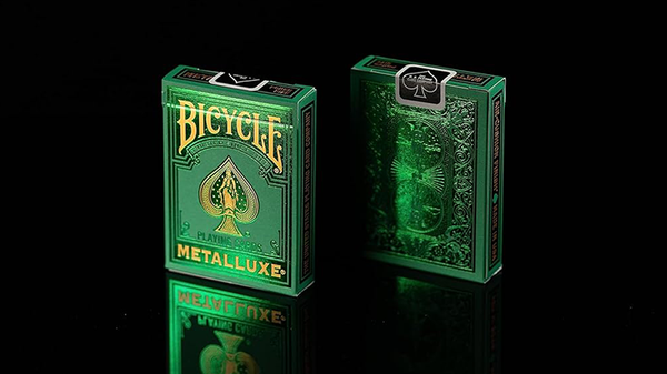 Bicycle Metalluxe Green Playing Cards