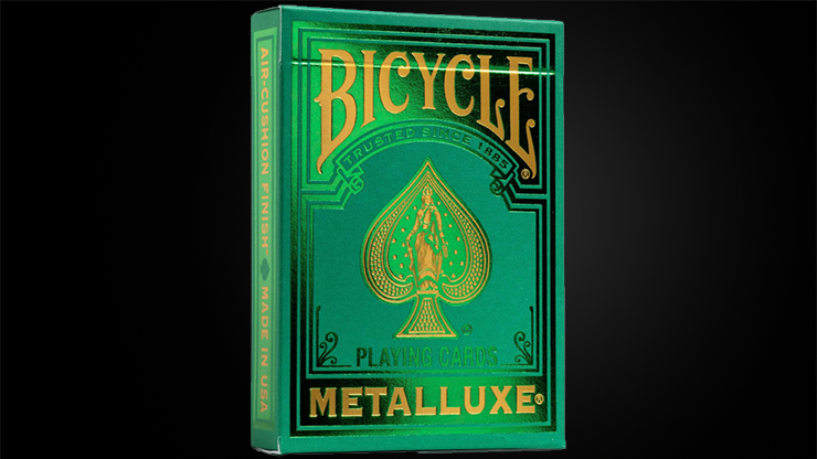 Bicycle Metalluxe Green Playing Cards