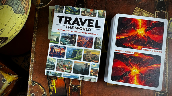 Travel the World Playing Cards Decks by Midnight Cards