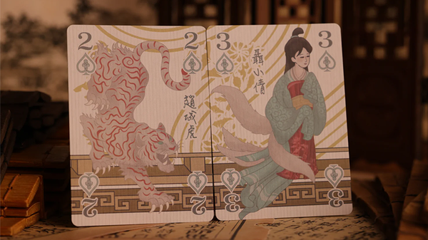 Strange Tales from a Chinese Studio (HUPO-Red) Playing Cards
