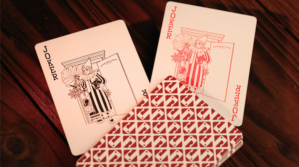 Red Roots Playing Cards Decks by Room One