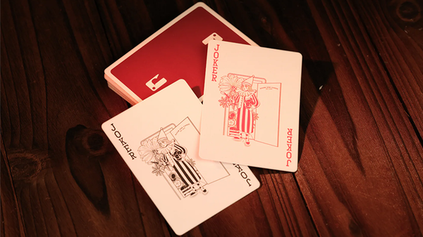 Red Roots Playing Cards Decks by Room One