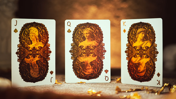 Venus Platinum (White) Playing Cards by TCC Fashion