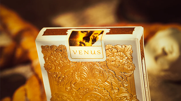 Venus Platinum (White) Playing Cards by TCC Fashion
