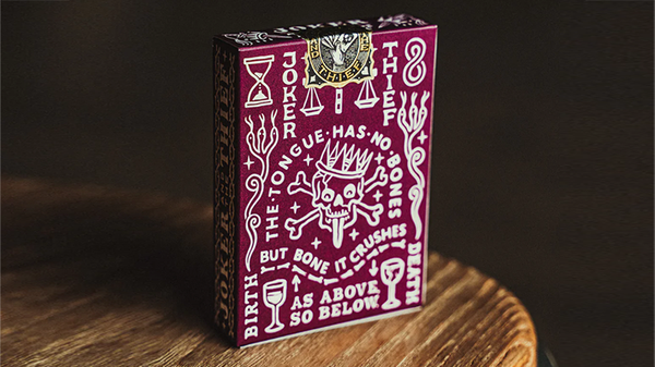Crown: Royal Purple Edition Playing Cards by Joker and the Thief