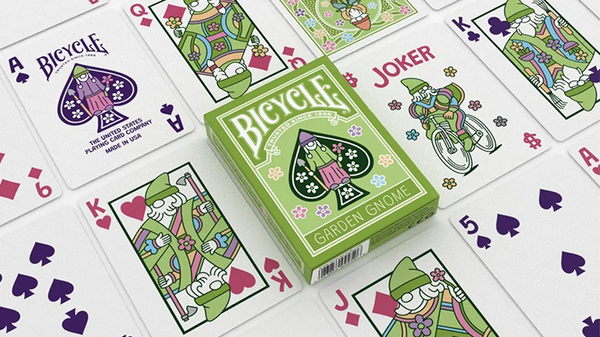 Bicycle Garden Gnome Playing Cards