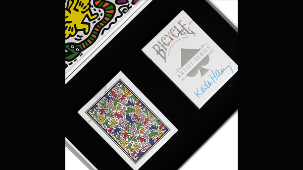 Bicycle Keith Haring Playing Cards Box Set Red/Blue