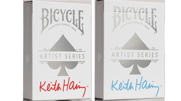 Bicycle Keith Haring Playing Cards Box Set Red/Blue