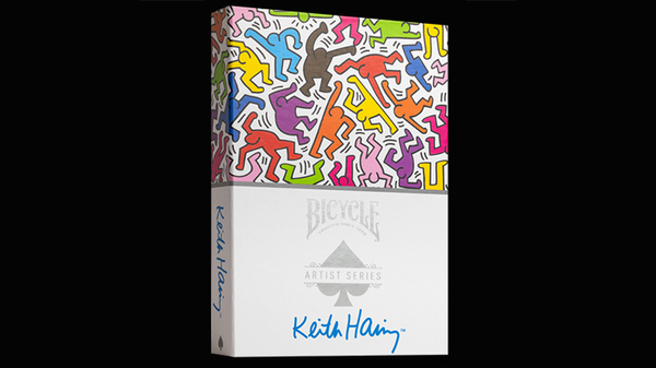 Bicycle Keith Haring Playing Cards Box Set Red/Blue