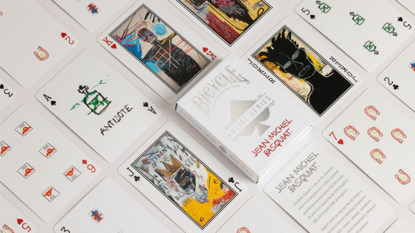 Bicycle Jean-Michel Basquiat Playing Cards Box Set Red/Blue