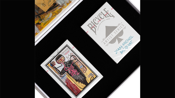 Bicycle Jean-Michel Basquiat Playing Cards Box Set Red/Blue