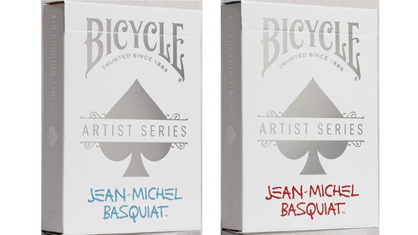 Bicycle Jean-Michel Basquiat Playing Cards Box Set Red/Blue