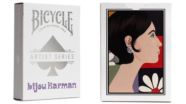 Bicycle Bijou Karman Purp/Red Playing Cards Box Set
