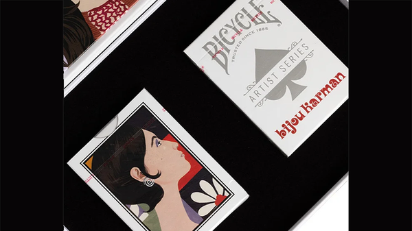 Bicycle Bijou Karman Purp/Red Playing Cards Box Set