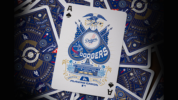 Dodgers Playing Cards