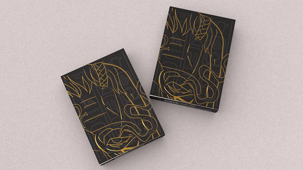 Frankenstein Series (Gilded) Playing Cards