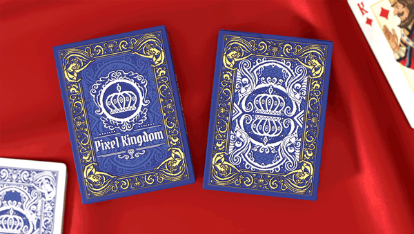 Pixel Kingdom (Sapphire Blue Edition) Playing Cards