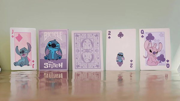 Bicycle Disney Stitch (Purple) Playing Cards