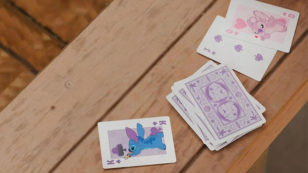 Bicycle Disney Stitch (Purple) Playing Cards