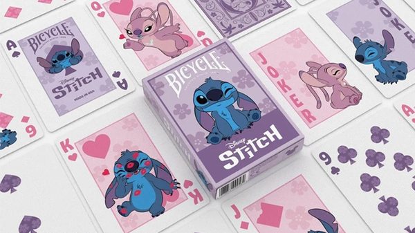 Bicycle Disney Stitch (Purple) Playing Cards