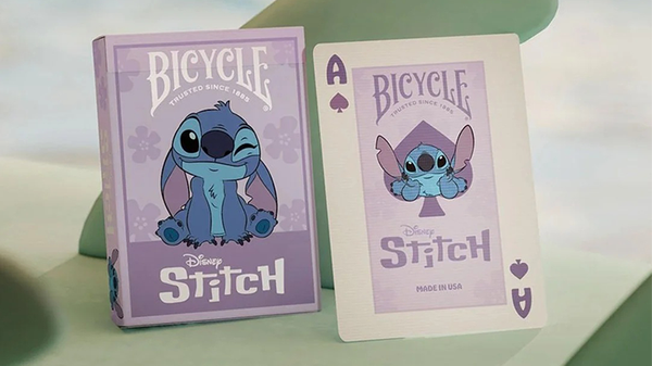 Bicycle Disney Stitch (Purple) Playing Cards