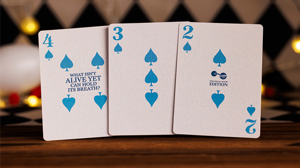 Night at the Circus Freak Show (Standard Edition) Playing Cards by Anti-Faro
