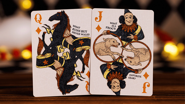 Night at the Circus Animal Show (Standard Edition) Playing Cards by Anti-Faro