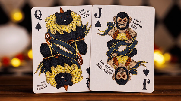 Night at the Circus Animal Show (Standard Edition) Playing Cards by Anti-Faro
