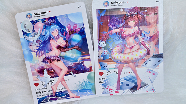 Sweet Cosplay Show Playing Cards