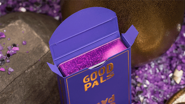 Good Pals Purple Foil Logo Playing Cards