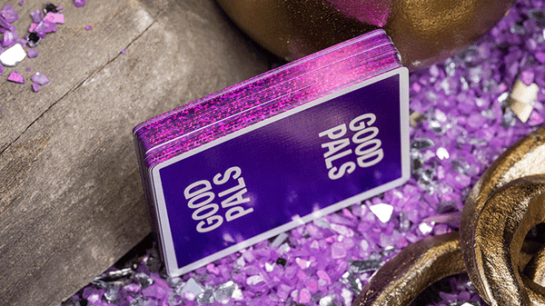 Good Pals Purple Foil Logo Playing Cards